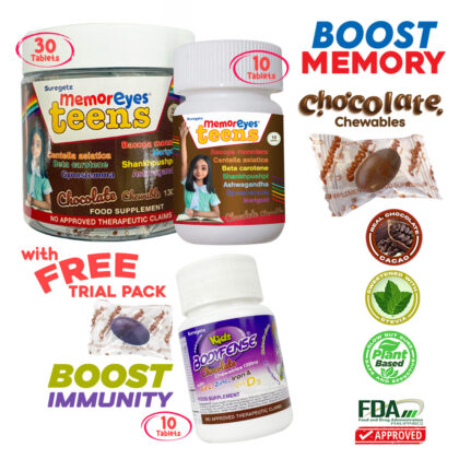 MemorEyes Teens - Chocolate Chewables